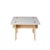 Arnold Coffee Table with Light Concrete Top and Light Oak Legs by Eberhart Furniture For Sale - Image 10 of 11