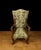 Renaissance High Back Armchair in Carved Walnut after Andrea Brustolon For Sale - Image 6 of 6