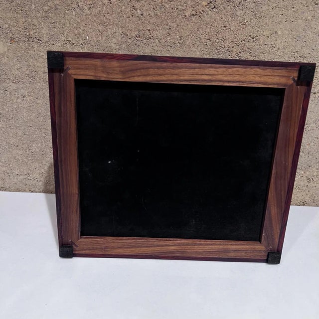 Mid-Century Modern Mid Century Hand Crafted Burlwood Humidor Cigar Storage Box For Sale - Image 3 of 13