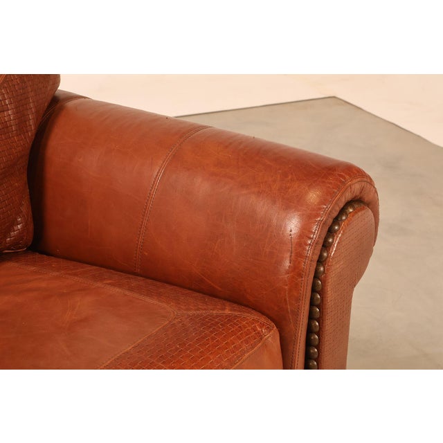 Stickley 'Santa Fe' Leather Sofa For Sale In Philadelphia - Image 6 of 18