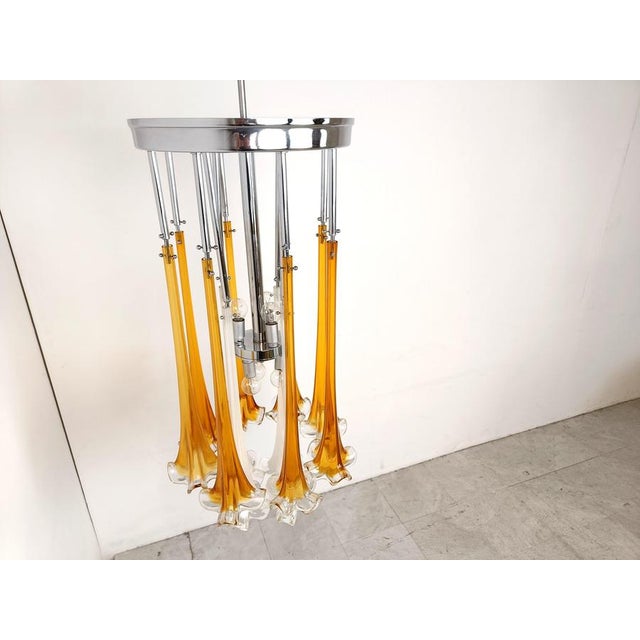 Vintage Chandelier by Paolo Venini, 1970s For Sale - Image 4 of 12