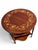 19th Century English Sheraton Mahogany Marquetary Center Table. For Sale - Image 11 of 15