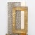 Modern Geometric Murano Glass and Brass Wall Lamp, 1990 For Sale - Image 4 of 10