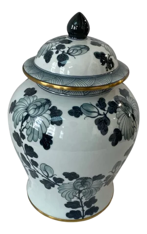1980s Maitland Smith China Jar