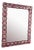 Venetian Mirror Murano Glass "Ruby" by Fratelli Tosi For Sale