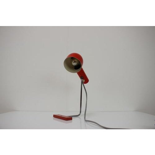 Adjustable Table Lamp from Napako, Former Czechoslovakia, 1960s For Sale - Image 3 of 13