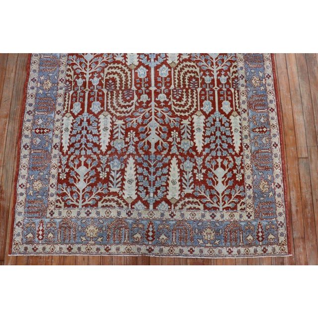 Persian Zabihi Collection Garden of Paradise Persian Tabriz For Sale - Image 3 of 8