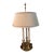 Late 20th Century Brass Stiffel Bouillotte 3 Candle Lamp For Sale