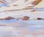 Glissando by Hadley Rampton | Oil on Canvas Landscape of snowy mountains and hills For Sale - Image 4 of 4