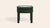 2000 - 2009 Olive Linen Piero Ottoman by Ceraudo For Sale - Image 5 of 8