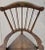 Late 18th Century 19Thc Original Paint Decorated Writing Arm Windsor Chair For Sale - Image 5 of 10