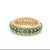 Emerald Natural 2.31 cts Zambian emerald ring in 14k gold For Sale - Image 8 of 18