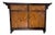 1970s Art Deco Bernhardt Burl Wood Storage Cabinet For Sale