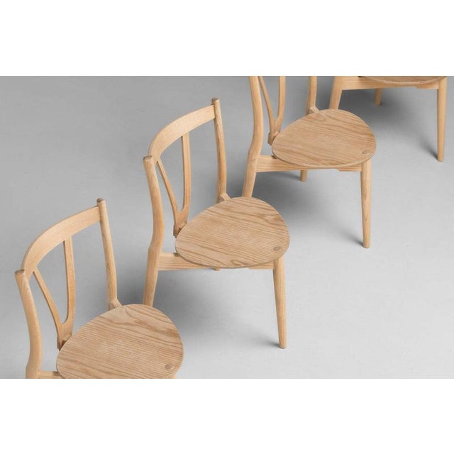 PP51/3 V Chairs attributed to Hans J. Wegner for PP Mobler, Denmark, 1988, Set of 4 For Sale - Image 12 of 18
