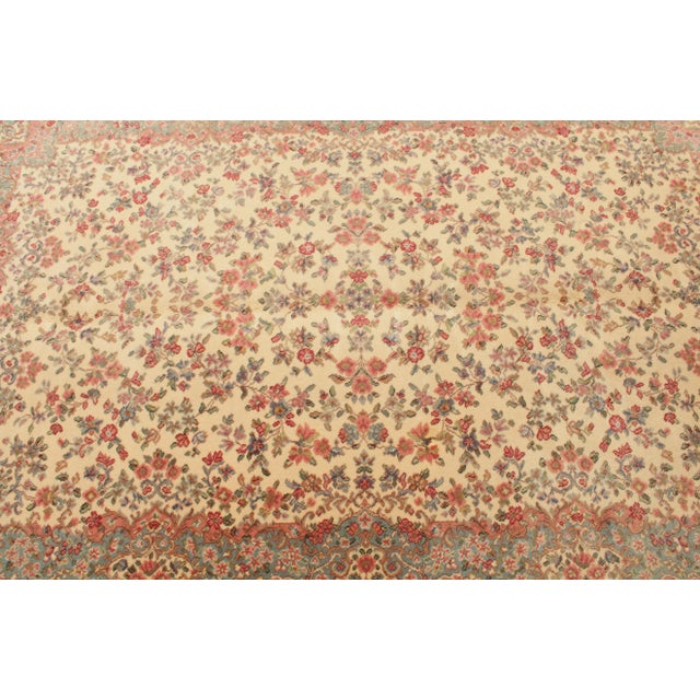 Karastan Ivory Kirman 9'11