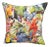 Woven Tropical Jungle Pillow Cover For Sale