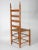 Auburn Antique Pennsylvania Shaker Style Tall Ladderback & Rush Dining Chair Set For Sale - Image 8 of 11