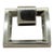Century Furniture Co Polished Chrome Square Pull For Sale