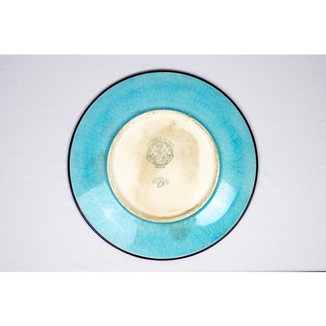 Large Antique Enamel Dish from Longwy, 1940s For Sale - Image 11 of 12