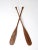 Shabby Chic Vintage Wooden Oars Pair For Sale - Image 3 of 13