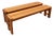 Large Midcentury Modern French Bench, 1970s For Sale