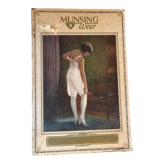 1920s Munsingwear Ladies Innerwear Advertisement For Sale