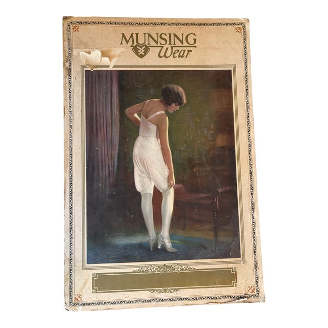 1920s Munsingwear Ladies Innerwear Advertisement For Sale