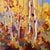 Ignite by Hadley Rampton | Oil on Canvas Abstract depiction of trees with autumn foliage. For Sale