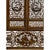 Auburn Chinese Cow Ox Cranes Motifs Wood Wall Panel Window Screen For Sale - Image 8 of 14