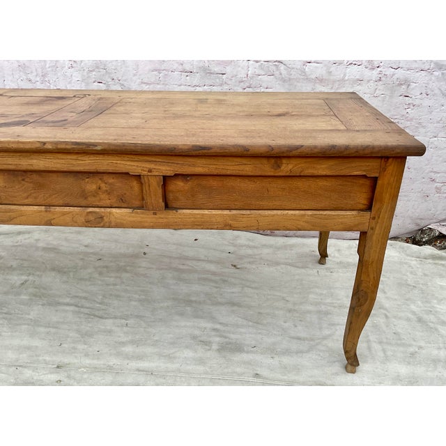 French Provincial Farmhouse Table - 19th Century For Sale In Tampa - Image 6 of 12
