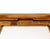 Vintage Drexel Heritage Mid-Century Modern Oak Coffee Table With Brass Inlay & Beveled Glass For Sale - Image 9 of 9