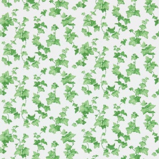 Sanderson Hedera Wallpaper in Green For Sale