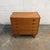 Mid-Century Modern Vintage Danish Modern Teak Five Drawer Chest With Sculpted Round Pulls For Sale - Image 3 of 4