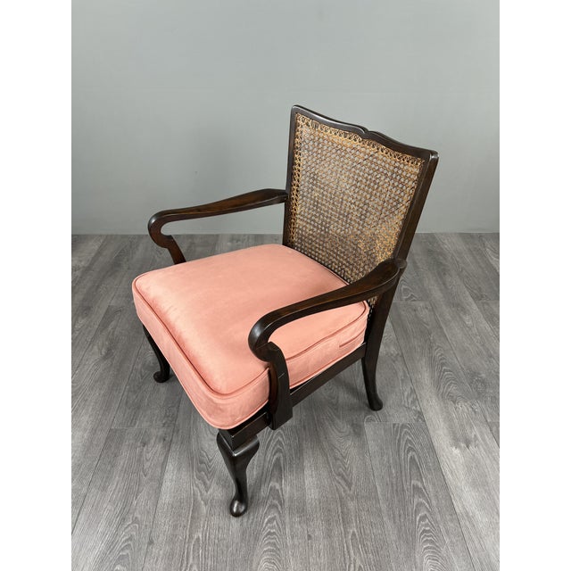 Armchair in Wood and Caning, 1900s For Sale - Image 9 of 10
