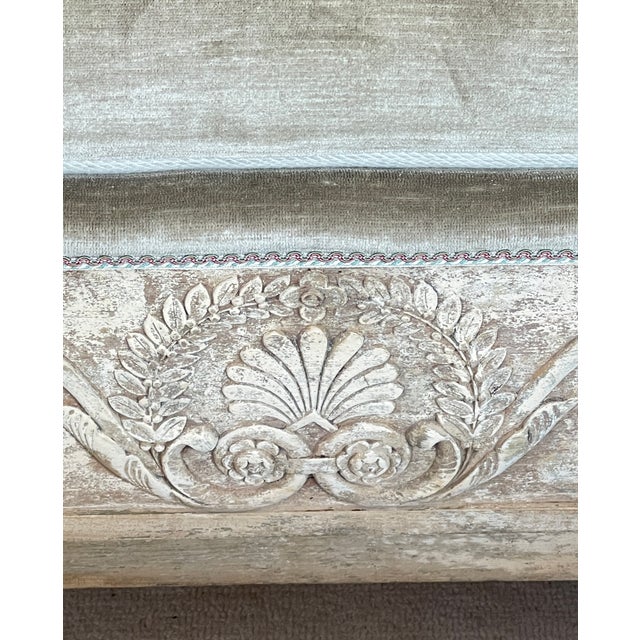 Late 18th Century French Empire Recamier Mahogany Daybed 18Th. C. For Sale - Image 5 of 17