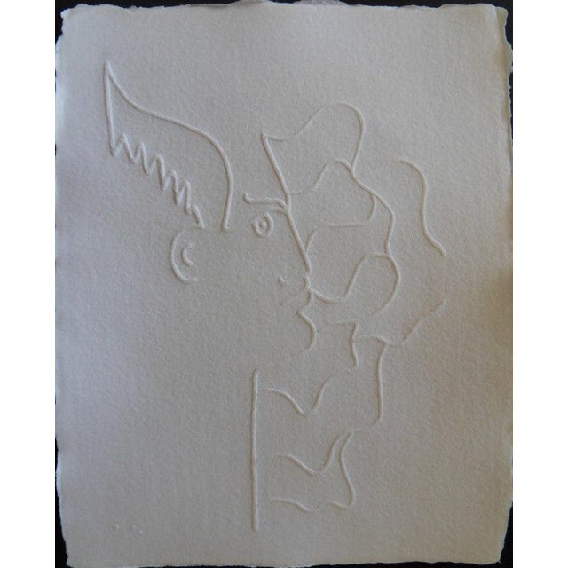 Jean Cocteau, Faune de profil, Etching For Sale - Image 4 of 4