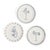 The Salty Mermaid Bar / Appetizer Plates- 3 Assorted Designs - Set Of Six Plates The Salty Bar Appetizer Plates bring a...