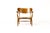 Mid-Century Modern 1960s Danish Modern / Mid Century Oak Lounge / Armchair – Attributed to Hans Wegner for Carl Hansen — Model Ch22 For Sale - Image 3 of 12