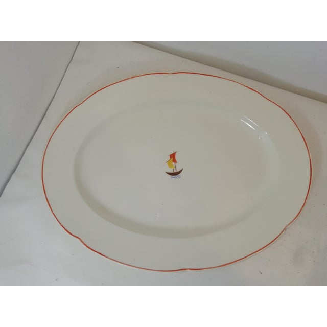 Ginori Serving Plate by Gio Ponti, Italy, 1930s For Sale - Image 6 of 6