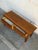 Teak Entry Bench With Sculptural Block Front Drawers Mid-Century Modern Denmark 1970s For Sale In Los Angeles - Image 6 of 9