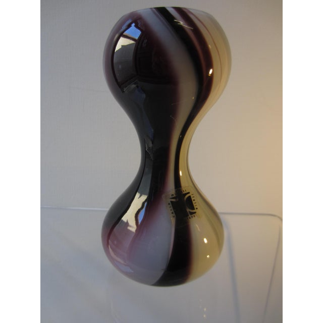 Space Age Murano Glass Vase by Carlo Moretti, 1970s For Sale - Image 6 of 7