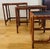 Vintage 1950s Burnt Bamboo and Rattan Nesting Tables - Set of Three For Sale In Denver - Image 6 of 8