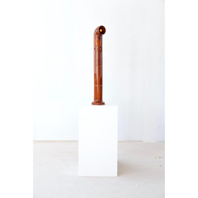 Contemporary Slim Op Large Standing Lamp by Pani Jurek For Sale - Image 3 of 13