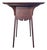 Antique Americana Tiger Oak Side Table 30” Height, Square-Shaped Table For Sale
