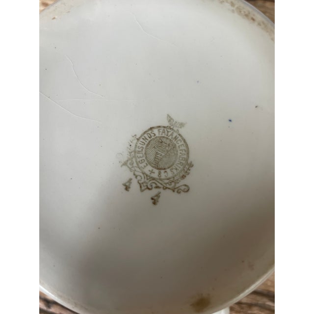 Early 20th Century Norwegian Egersund Fayence Ceramic Pitcher For Sale - Image 10 of 10