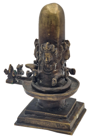 Bronze Lingam Sculpture, 1800s