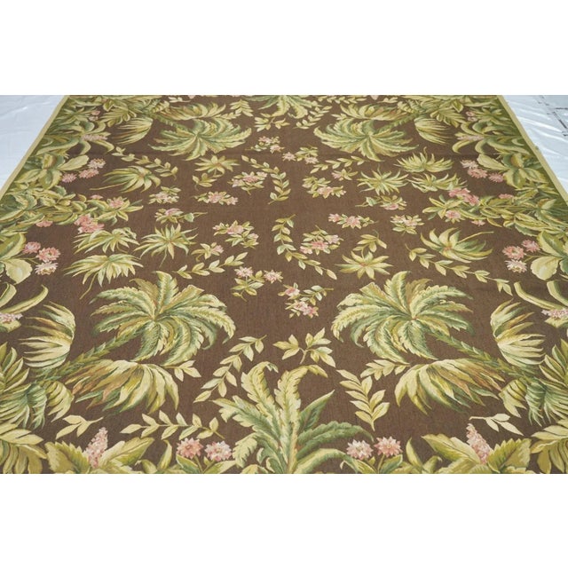 Aubusson Rug 7'9'' X 10'1'' For Sale - Image 4 of 6
