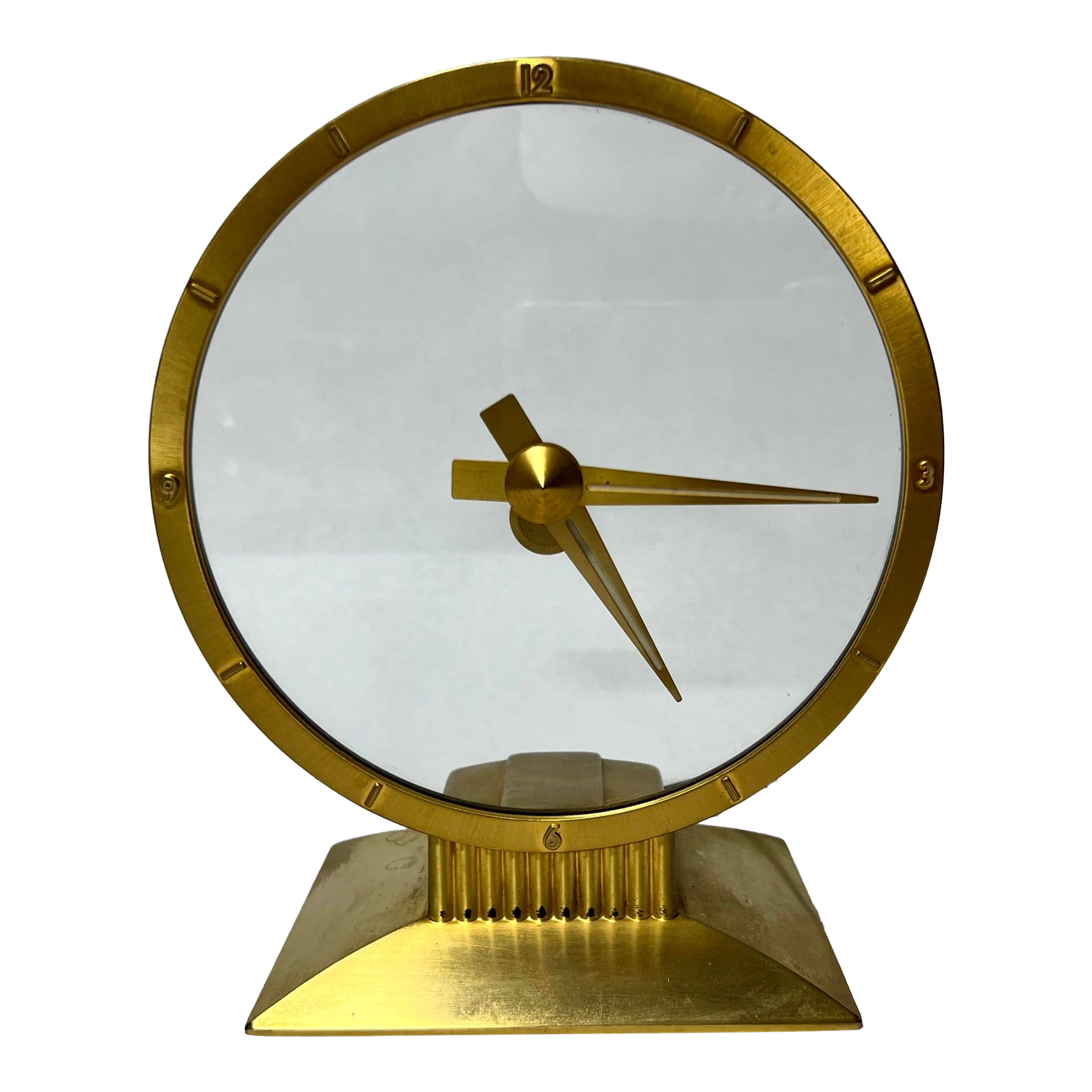 1950s Jefferson Golden Hour Electric Mystery Clock | Chairish