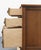 Bassett Furniture Solid Cherry Italian Neoclassical Tuscan Style 54" Writing Desk For Sale In Kansas City - Image 6 of 11