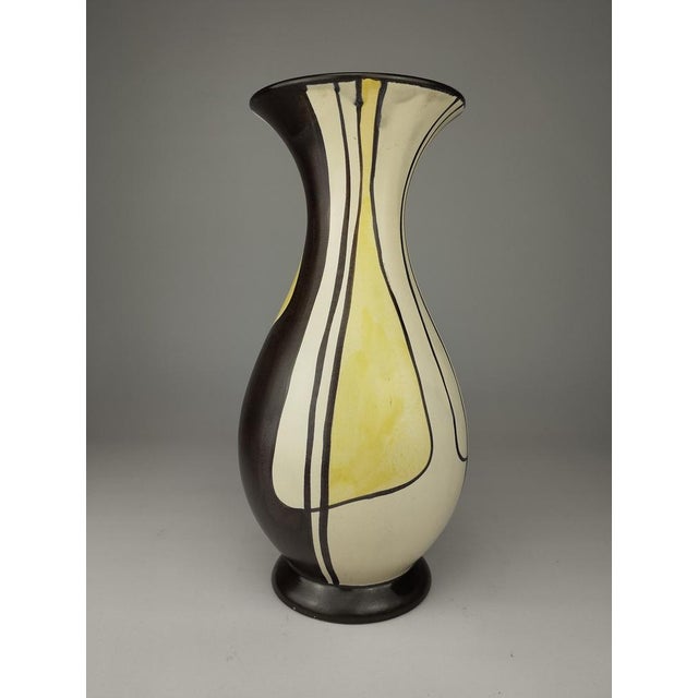 Bowl and Vases with Florenz Decor from Bay Keramik, 1957, Set of 3 For Sale - Image 10 of 18